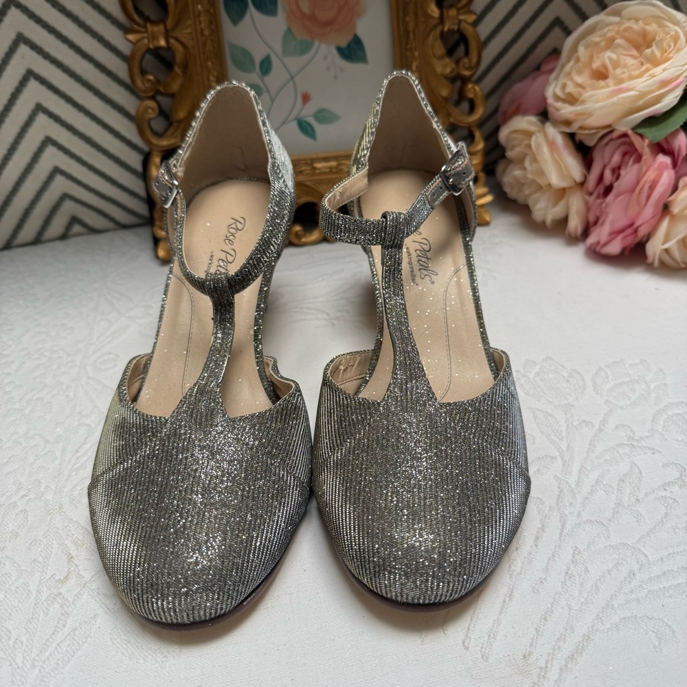 Silver Sparkle Heels for Special Occasions